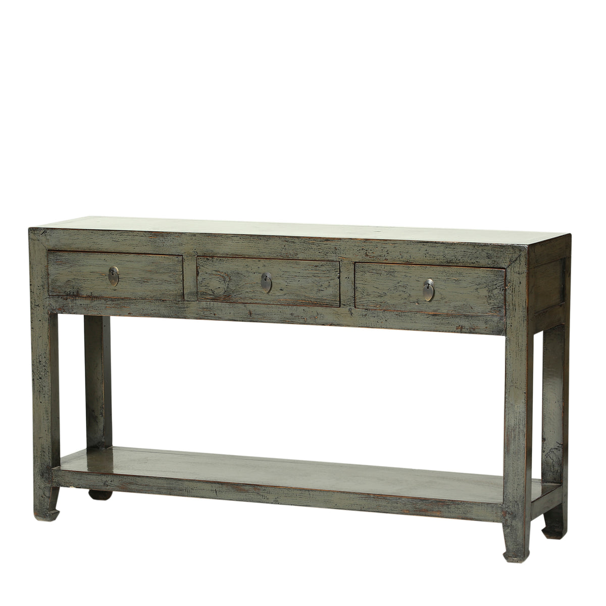 KOWLOON Flint Grey Console Table
