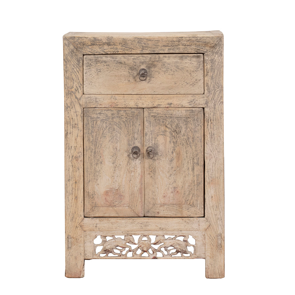 Oriental Vintage Cabinet c.1930 | Antique Chinese Pine Side