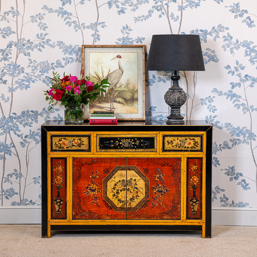 Oriental sideboard hot sale