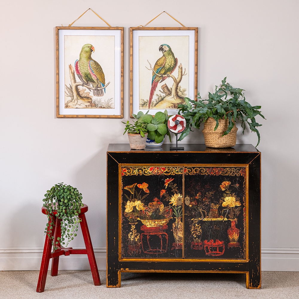 Painted chinese hot sale cabinet